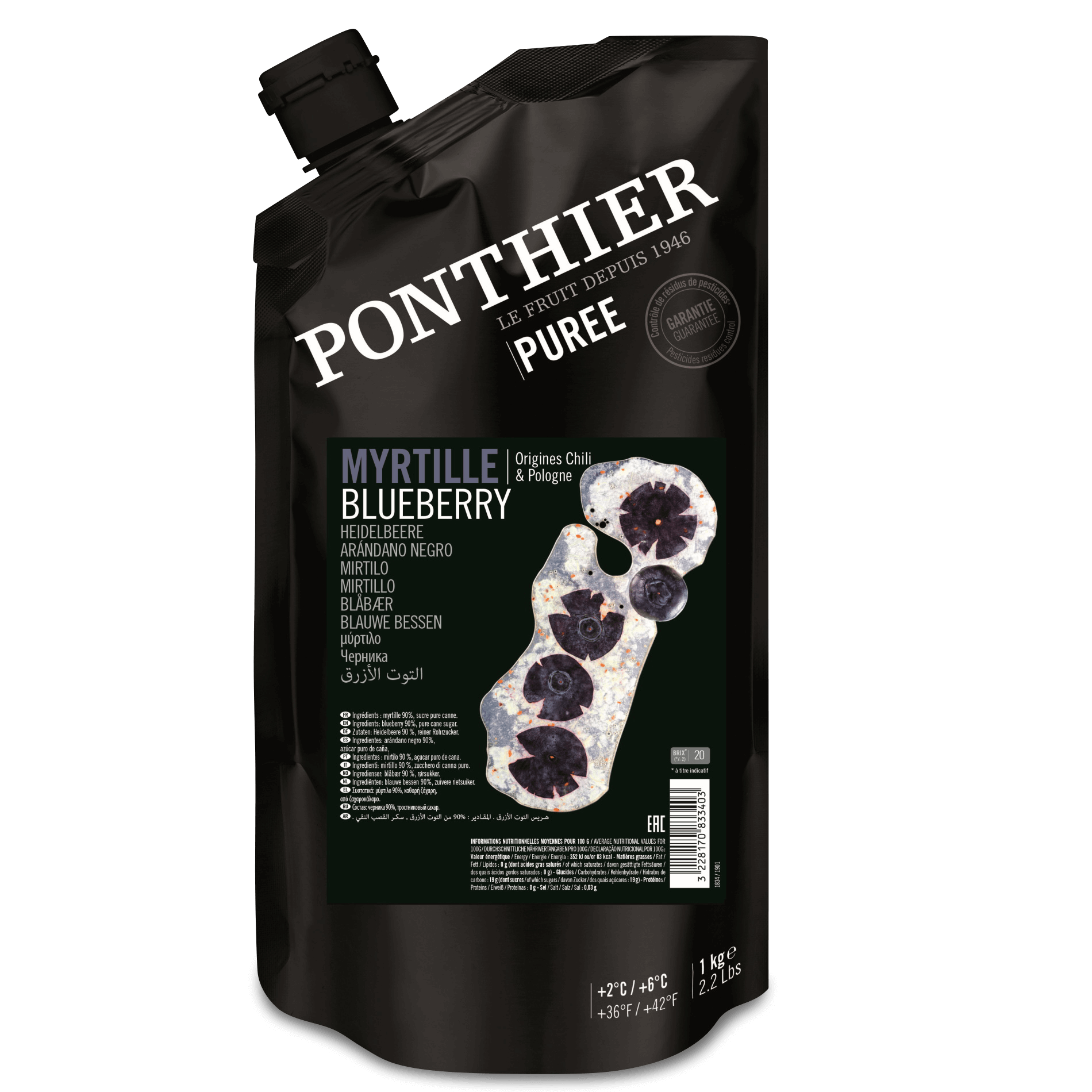 Fruchtpüree 'Blaubeere'