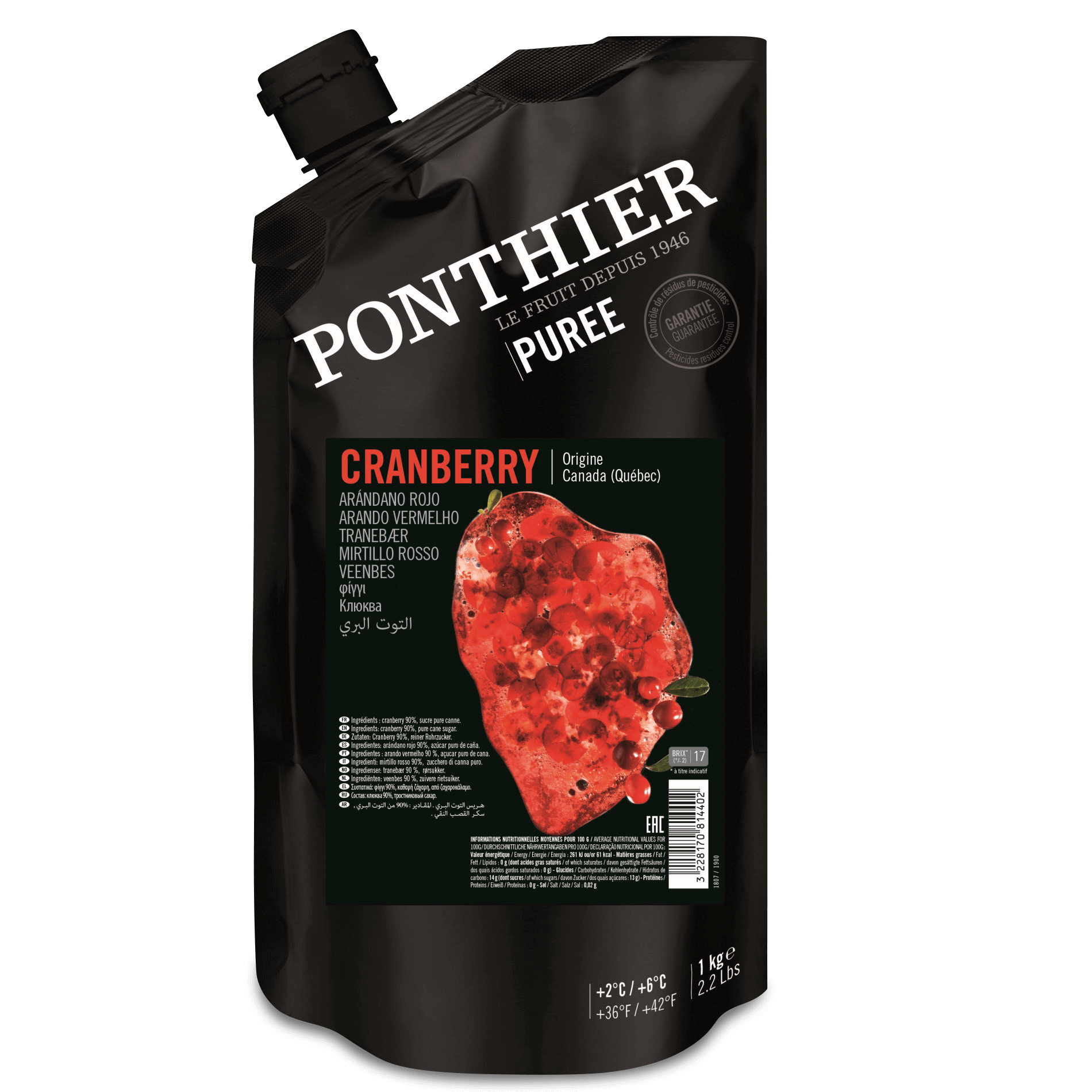 Fruchtpüree 'Cranberry'