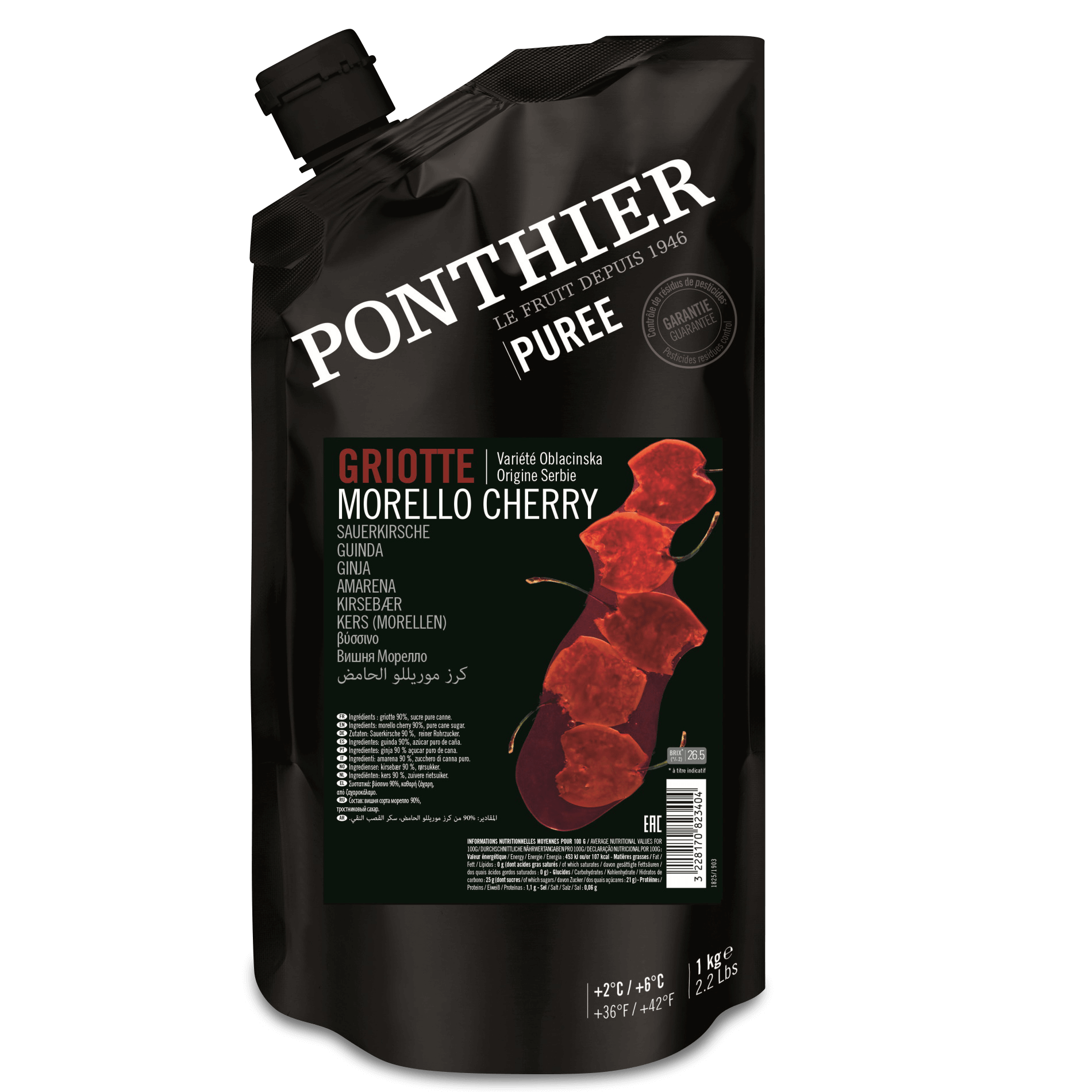 Fruchtpüree 'Sauerkirsche'