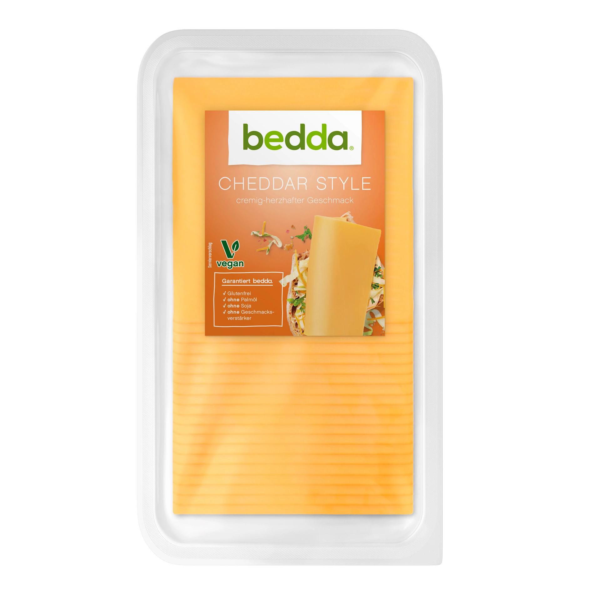 bedda Scheiben 'Cheddar style' (500g)