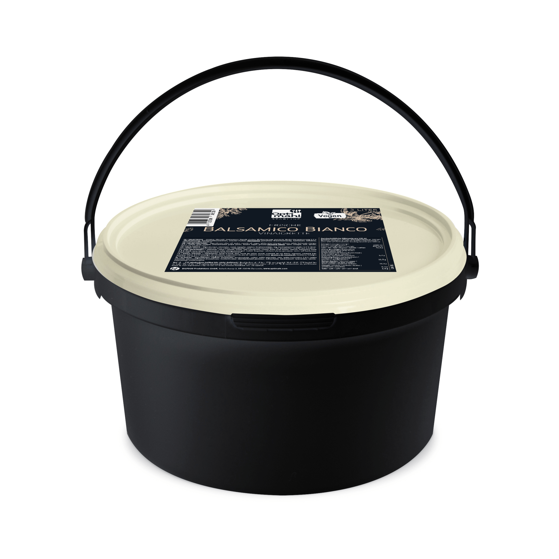 Vinaigrette 'Balsamico Bianco' (3 Liter)