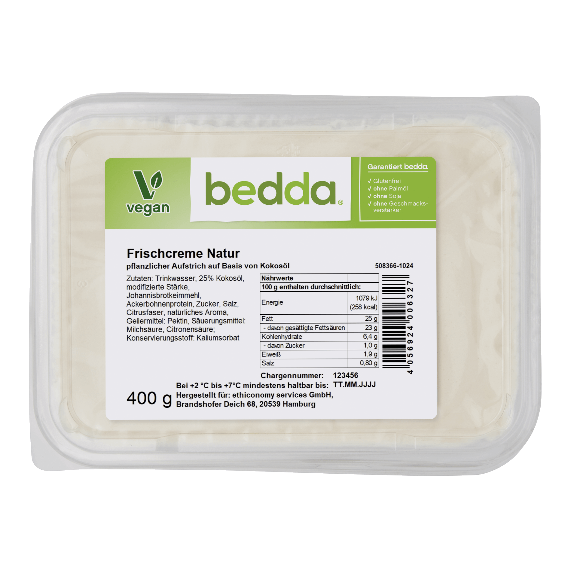 bedda Frischcreme 'natur'