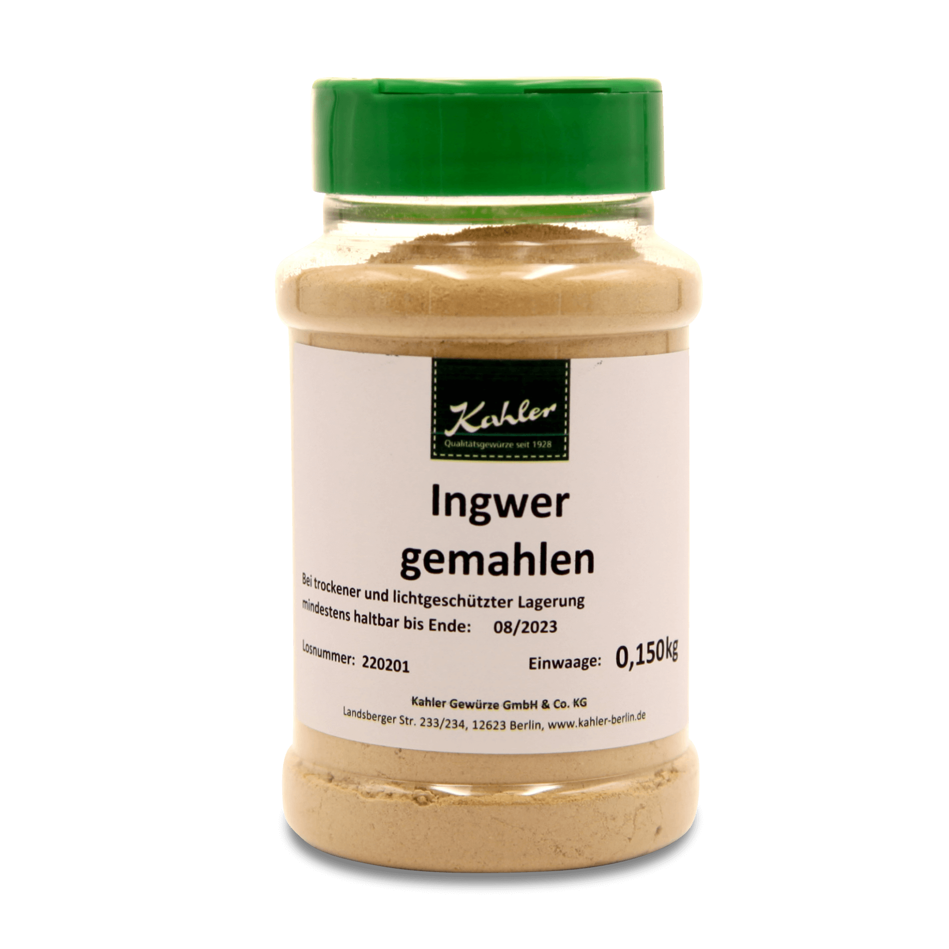 Ingwer gemahlen