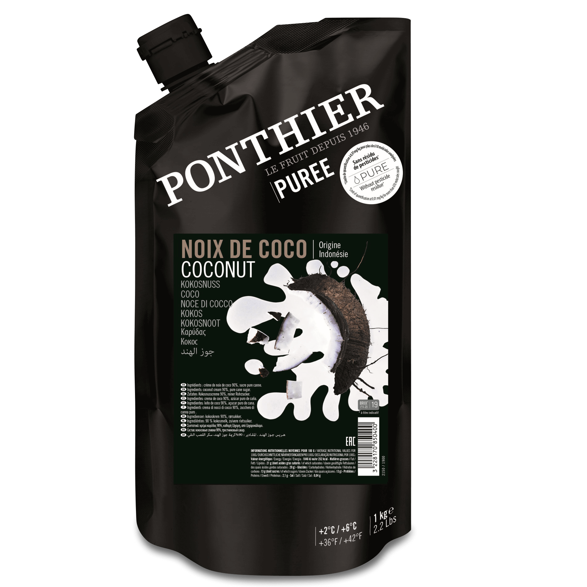 Fruchtpüree 'Kokosnuss'